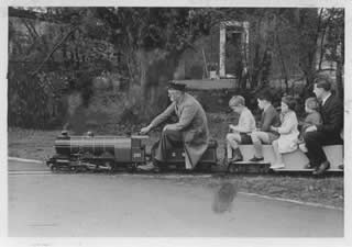 GNR 4-4-2 No. 251  with Tom Snoxel its builder driving