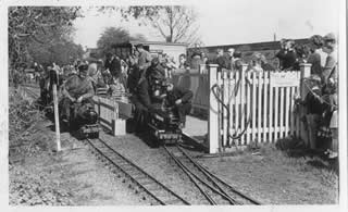 Willowbank Station on a busy track day