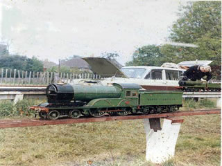 NER 4-4-0 locomotive 