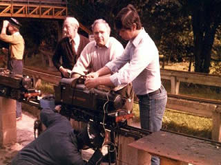 Peter Larkin with his GWR 2-6-2T at the steaming bays 