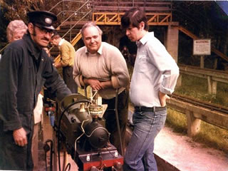 xxxx .... Peter Larkin and yyyy with GWR 2-6-2T 