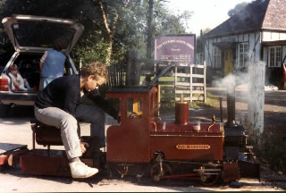 1987 0-4-0T 'Tom_Snoxell' by Paul Flood, driver unknown