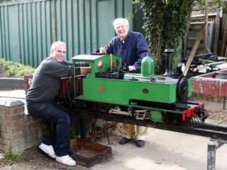 Hunslet No.85 is a scale model of the Hunslet Engine Company's 2-6-2T locomotive of 1902.