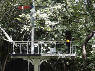 Angel Road Up Loop and Up Main Advanced starter signals