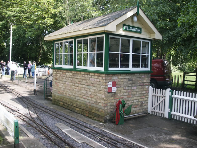 Willowbank signal box exterir view