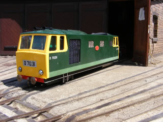 Cromer White built Hymec Petrol locomotive circa 1970