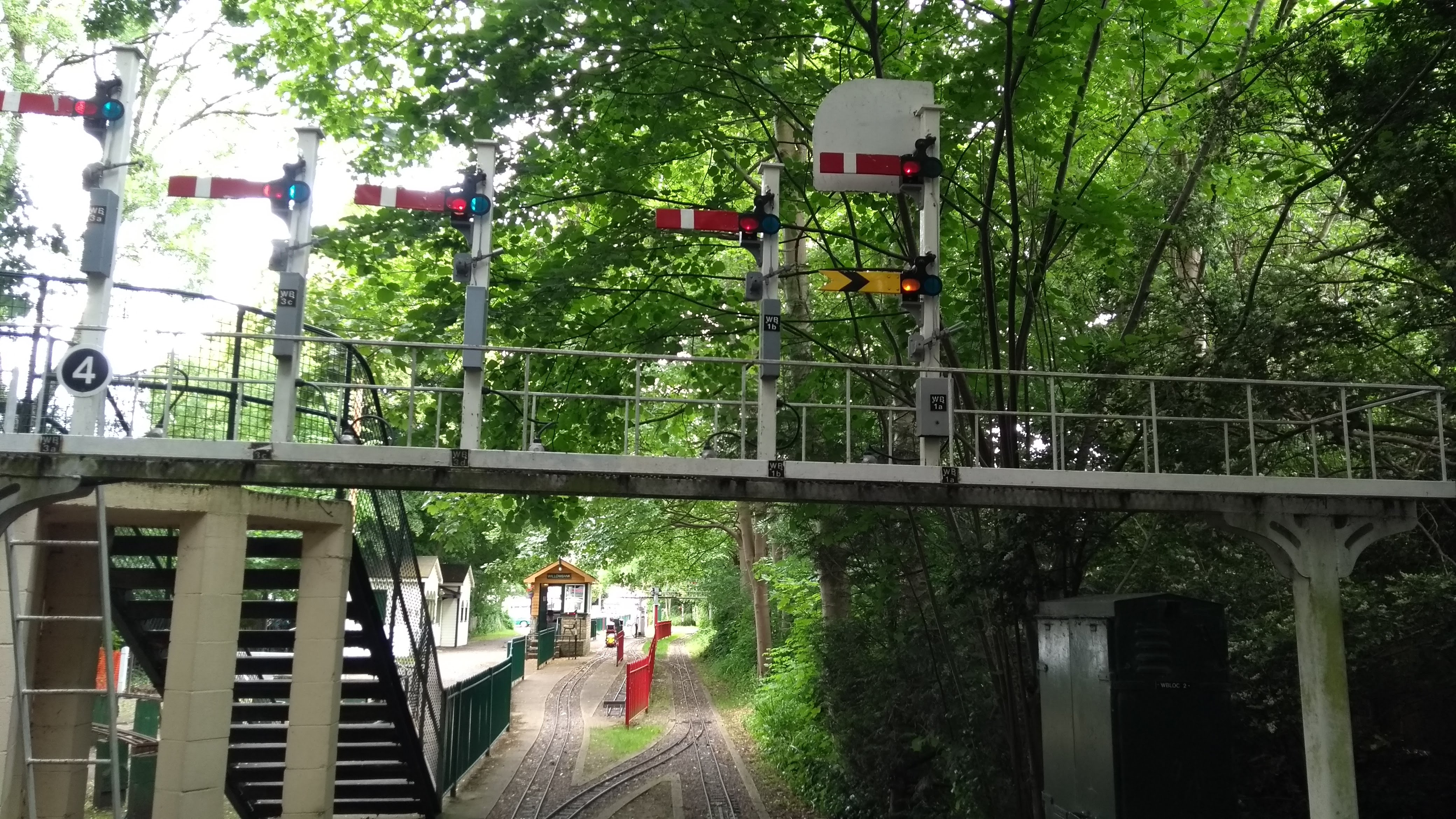 Willowbank Home Signal gantry