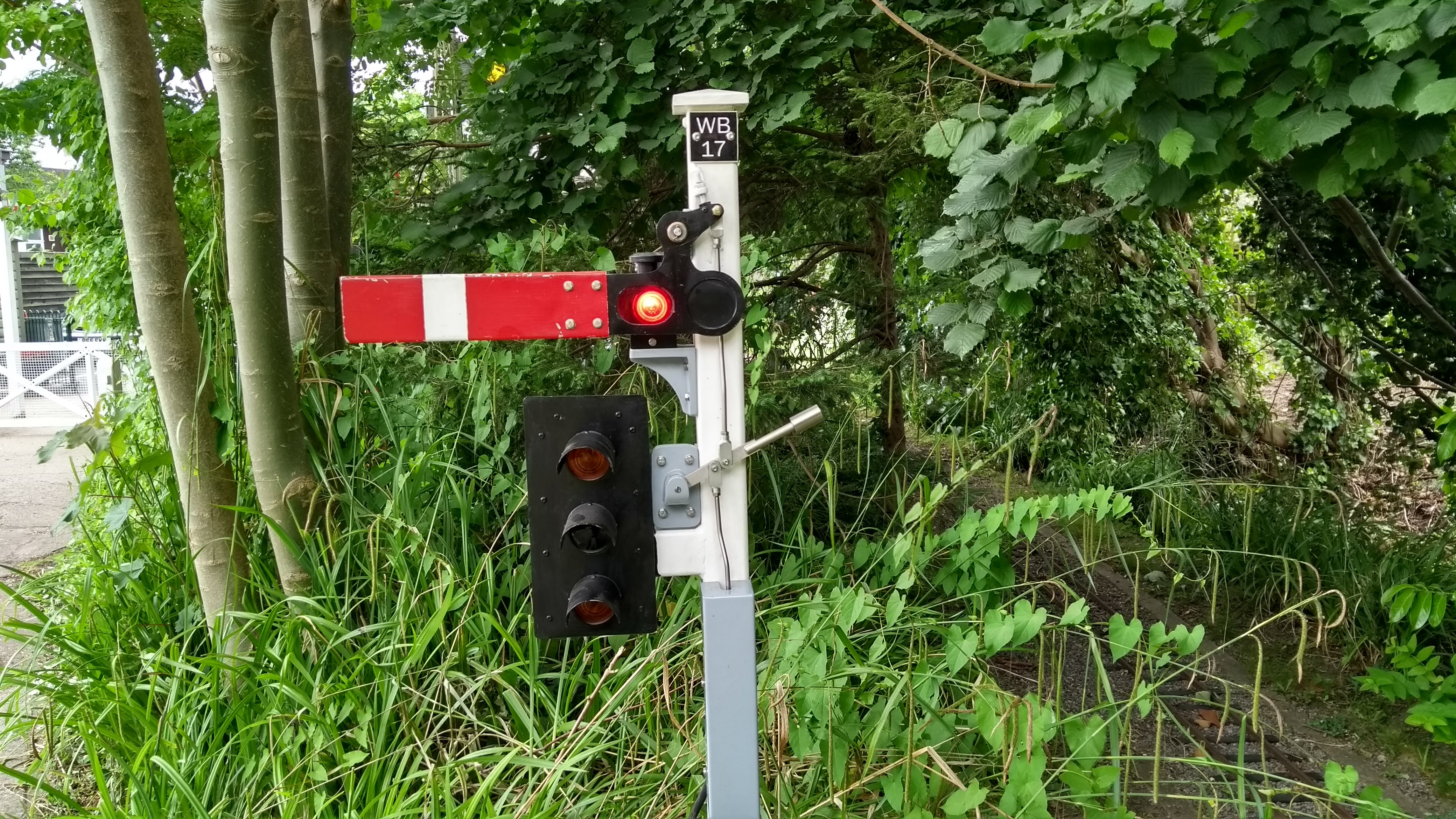 Willowbank Up Local and Up Main Advance starter signals 